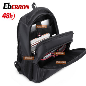 Eberron <b>Laptop</b> <b>Backpack</b> <b>15</b> <b>Inch</b> Business Travel Men's Black Large Capacity Commuter Bag - Product Image 2
