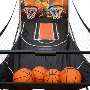 Juego de Baloncesto Móvil Plegable Multifuncional para Interacción Entre Padres e Hijos en Interiores y Exteriores, Equipo de Cancha - Product Image 5