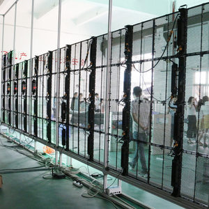 LED Soft <b>Film</b> Transparent Display Screen Double Sided Hanging Screens P3.9 Led Soft <b>Film</b> Transparent Screen P3.9 - Product Image 4
