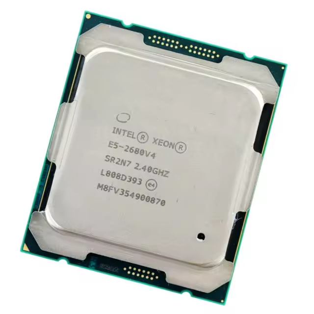 Hot Selling E5 2680V4 CPUs for Intel Xeon E5-2680V4 Processor 2.40GHz 14-Core 35M 14NM E5-2680 V4 FCLGA2011-3 TPD 120W in Sale