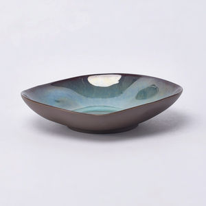Forma irregolare reattiva smalto ristorante utilizzato di piccola dimensione a buon mercato di ceramica ciotola di porcellana - Product Image 5