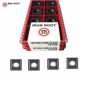 10P SPMG140512-DG TG1225 Công Cụ Cắt Máy Tiện CNC Có Thể Lập Chỉ Mục U Khoan Cacbua Chèn - Product Image 1