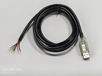 USB'den RS232'ye Seri Kablo, FT232RQ Çip, 1,8M Kalaylı 6 Telli Açık Uçlu, USB-RS232-WE-1800-BT-5.0, 5V Güç Çıkışı