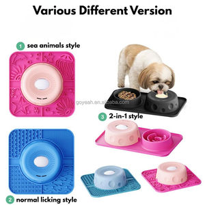 Ciotola Licksphere per Animali Domestici Variante per Yogurt, Antiscivolo in Silicone, Mangiatoia Lenta Multifunzionale per Cani con Tappetino - Product Image 5