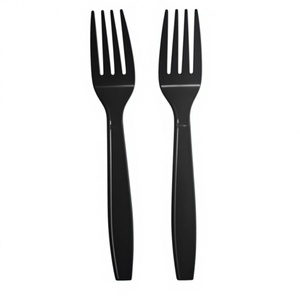 Fourchettes jetables en PP à 4 dents, poids moyen, vente en gros - Product Image 1