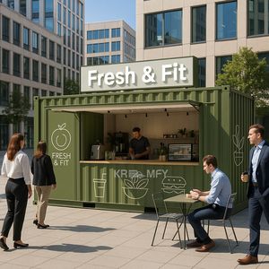 Maison Conteneur Contemporaine Personnalisée avec Grande Boulangerie, Cuisine Mobile & Restaurant - Robuste et Durable - Product Image 4