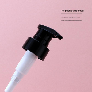 Bouteilles en plastique carrées plates transparentes ambrées bleues noires de luxe 500 ml, flacon pompe pour émulsion, flacon de shampoing avec pompe noire - Product Image 3