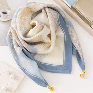 ผ้าพันคอ<span class=keywords><strong>สามเหลี่ยม</strong></span>อเนกประสงค์สำหรับผู้หญิงผ้าพันคอติดแม่เหล็กทำจากโพลีเอสเตอร์แบบอเนกประสงค์อบอุ่น - Product Image 4