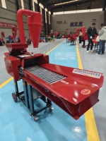 Nouvelle machine à fourrage, broyeur d'herbe, ensileuse, coupe-paille 3-en-1, machine à broyer et à écraser la paille, haute capacité