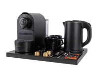 Bouilloire électrique Honeyson 0,8 L avec plateau de contrôle de température pour usage hôtelier