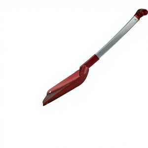 Precio de Fábrica Pala para Nieve de Aleación de Aluminio Roja, Plegable y Desmontable, Multifuncional, con Mango en T, Hoja de 22.5-27cm, Modelo CY-SL20 - Product Image 6