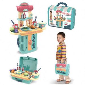 Kids Educational <b>Plastic</b> <b>Play</b> <b>Kitchen</b> Toys Big Set Faucet Real Cooking Modern DIY <b>Kitchen</b> Set - Product Image 1