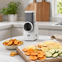 Gadget de cuisine multifonctionnel, puissant, coupe rapidement les légumes, les oignons, les pommes de terre, mandoline, hachoir électrique pour légumes