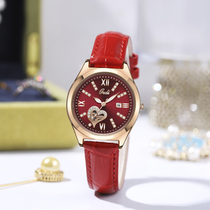 High End Calendar <b>Watch</b> Light Luxury Diamond Studded High Aesthetic Hollow Out Women's <b>Watch</b> - Product Image 1