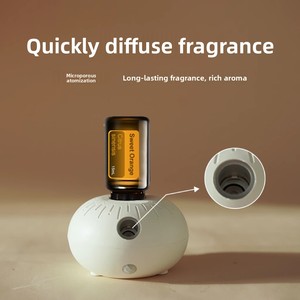 Mini Portable Rechargeable Aroma <b>Diffuser</b> Silent Sensor Home Use Plastic Device Waterless Essential <b>Oil</b> Machine for Pure Aroma - Product Image 3