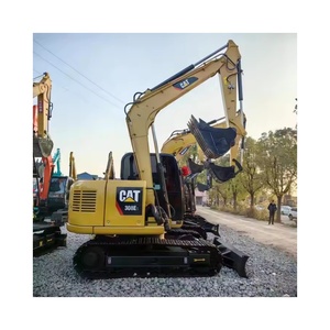Precio bajo 95% Nueva excavadora CAT308D 308E 308E2 máquina de construcción en condiciones de trabajo perfectas en Stock - Product Image 1