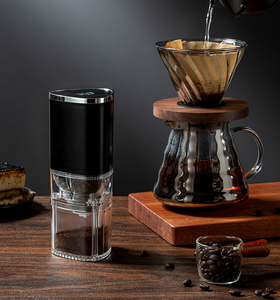 <span class=keywords><strong>Moulin</strong></span> à <span class=keywords><strong>café</strong></span> automatique électrique portable <span class=keywords><strong>pour</strong></span> presse française, <span class=keywords><strong>percolateur</strong></span>, goutte à goutte, moka, verser sur, rechargeable par USB - Product Image 3