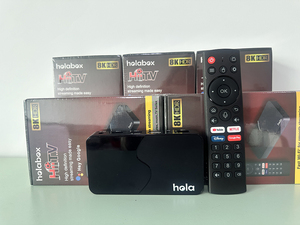 Super 8K <span class=keywords><strong>HRD</strong></span> Strong Smart IP-TV Box Hola HiiTV Lemon Stalker Android 15 4K WIFI Allwinner H618 Senza IPTV con Telecomando Vocale BT - Product Image 4