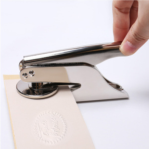 Grosir kuningan cap kosong <span class=keywords><strong>Custom</strong></span> baja berat Embossing mesin cap untuk buku pernikahan <span class=keywords><strong>Embosser</strong></span> - Product Image 6