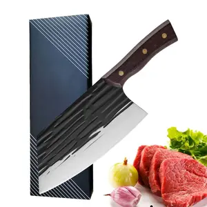 8inch búa butcher dao Trung Quốc Cleaver dao filleting dao với tay cầm bằng gỗ cung cấp cho nhà hàng