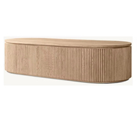 Escritorio Moderno y Elegante de Madera Sólida para Oficina, Muebles de Interior, Nuevo