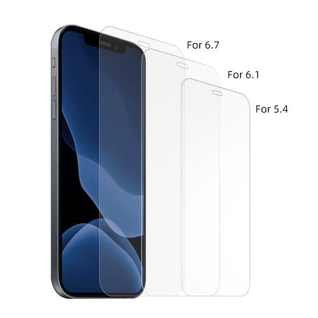 9H for New iPhone 17/15/16 Smartphone Front Screen Protector 2025 New Silkscreen HD Mobile Phone Clear Glass