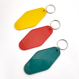 Móc Khóa Nhựa Acrylic Màu Thủ Công Nhựa Epoxy Thủ Công In Theo Yêu Cầu Của Trung Quốc Thẻ Chìa Khóa Khách Sạn Bán Buôn - Product Image 1