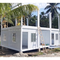 Installation facile à la maison préfabriquée de conteneur de maison mobile préfabriquée préfabriquée préfabriquée préfabriquée à la maison