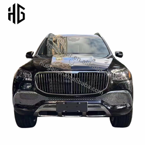 Para 2020-2022 Mercedes GLS450 X167 /W167 modificado a GLS ma-bach 480 600 <span class=keywords><strong>680</strong></span> estilo coche delantero parachoques trasero rejilla cuerpo Kit - Product Image 3