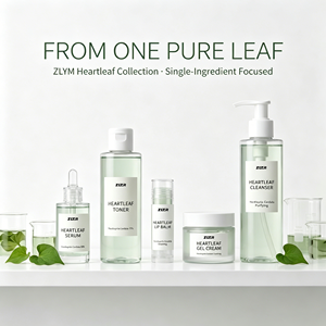 Ensemble de soins de la peau Pore Heartleaf 5 pièces, Houttuynia Cordata, kit de minimisation des pores et de contrôle du sébum pour les peaux grasses et acnéiques - Product Image 3