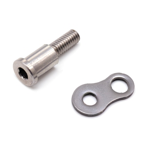Tornillo de hombro hexagonal de acero inoxidable 304 personalizado con pasador de bisagra de posicionamiento limitado en forma de 8 - Product Image 1