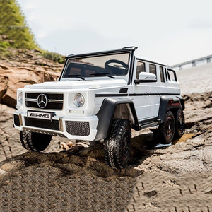 Auto Elettrica per Bambini <span class=keywords><strong>Mercedes</strong></span> Benz G63 6X6 a 6 Ruote con Licenza Ufficiale, Grande Auto Elettrica a 2 Posti per Bambini - Product Image 5