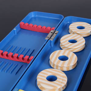 Blue Multi-Purpose <b>Float</b> Box 44.5x7.7x3cm ABS Engineering <b>Plastic</b> Fishing Tackle Storage Case Unisex Use - Product Image 2