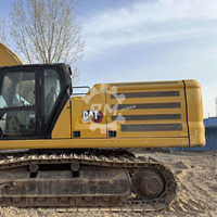 Excavatrice sur chenilles d'occasion CAT 336 de 36,8 tonnes pour creusement de fossés, CAT340, CAT336GC, CAT330, CAT336, exportateur de matériel de construction