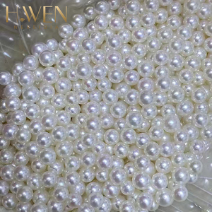 2-12 мм 5A натуральный белый розовый фиолетовый свободные бусины Круглые Жемчужины для изготовления браслетов и ожерелий - Product Image 5