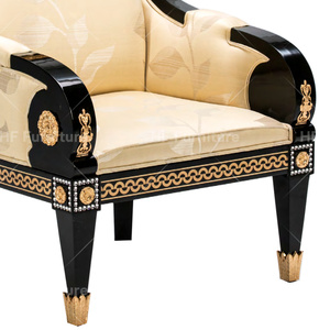 Ensemble de canapés pour salon <span class=keywords><strong>en</strong></span> solde, <span class=keywords><strong>fauteuils</strong></span> confortables <span class=keywords><strong>en</strong></span> bois massif, <span class=keywords><strong>fauteuils</strong></span> sur mesure pour salon et bureau - Product Image 5