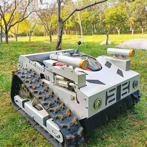 Best Price Factory Direct Sales Cheap 550mm <b>Track</b> <b>Remote</b> <b>Control</b> Lawn <b>Mower</b> Zero Turn Lawn <b>Mower</b> Petrol Start - Product Image 2