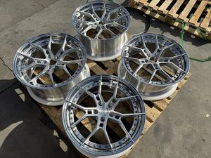 Rines de Auto Forjados de 2 Piezas Cóncavos Plateados Cepillados Personalizados GPW para <span class=keywords><strong>BMW</strong></span> M2 M3 M4 M5 <span class=keywords><strong>M8</strong></span> RS3 RS4 RS5 RS6 Avant RS7 C63 E63 <span class=keywords><strong>GTR</strong></span> 911 - Product Image 5