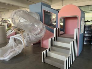 Детский мягкий игровой модуль из пены для скалолазания в тренажерном зале для помещений, сертифицированный CE - Product Image 5