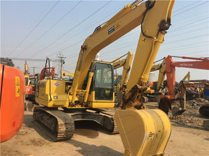 Excavatrice hydraulique sur chenilles Komatsu PC55 d'occasion à prix abordable, modèle 2015 du Japon, 13 tonnes, moteur, pompe et engrenages 100 % prêts à l'emploi en stock - Product Image 3