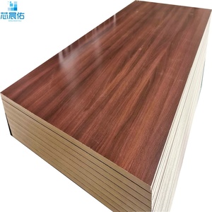 Tablero de Mdf laminado de melamina, <span class=keywords><strong>nogal</strong></span> rico, 4x8, <span class=keywords><strong>precio</strong></span> de tablero de MDF de melamina brillante - Product Image 2