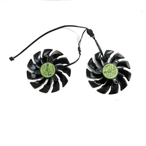 Nouveaux ventilateurs GPU 95 mm 4 broches T129215BU pour cartes graphiques Gigabyte Aorus G Force GTX 1060 <span class=keywords><strong>Xtreme</strong></span>, GTX <span class=keywords><strong>1080</strong></span> Ti, RTX 2060 <span class=keywords><strong>Xtreme</strong></span> Edition - Product Image 4