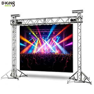 Pantalla LED para Escenarios Interiores D-King, Panel LED de Alquiler P2.97 P3.91, Soporte de Aluminio para Estructura de Truss, Video Wall LED - Product Image 1