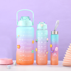 2023 Nouvelles Arrivées 3, Pièces Par Set Bouteille <span class=keywords><strong>D</strong></span>'<span class=keywords><strong>eau</strong></span> En Plastique/ - Product Image 4