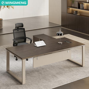 Bureau de PDG haut de gamme, bureau de patron, bureau simple et moderne, bureau de président, bureau de direction, bureau de finance - Product Image 3