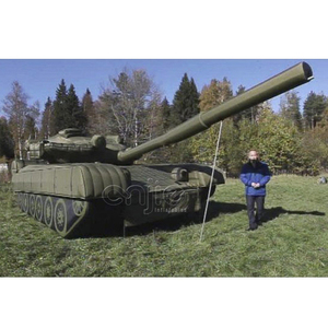 Maßgefertigtes Aufblasbares Panzermodell als Zielscheibe, Flugabwehr-Aufblasbarer Panzerattrappe - Product Image 3