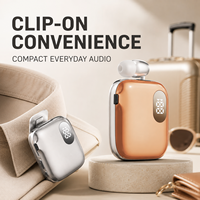 Auriculares con Clip para Cuello K91 2026, Reducción de Ruido ENC, Pantalla LED, 90H de Reproducción, 600H en Espera, Carga Rápida Tipo-C