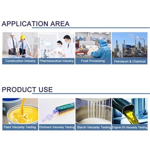 مختبر مقياس اللزوجة في مختبر قياس اللزوجة وطلاء الطعام مقياس اللزوجة الدوار - Product Image 6