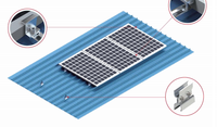 Sistema de Montaje de Paneles Solares para Techos, Estructura Personalizada para Techos Fotovoltaicos, Fabricación OEM