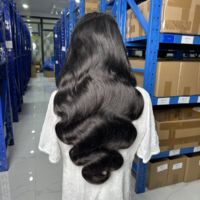 Perruques frontales en dentelle HD 13x4, ondulées, 28 pouces, en cheveux vietnamiens bruts non traités, alignés sur les cuticules, pour revendeurs